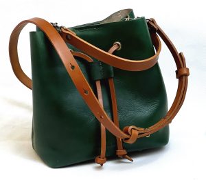 Mini Bucket Bag Green 2