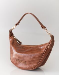 moonbag tan croc embossed 1